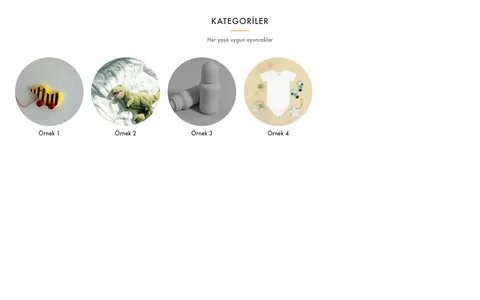 Neşe · Kategori kartları