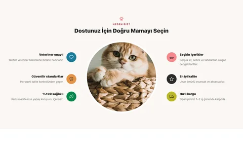 Pati · İkonlu özellikler